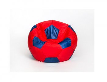 Кресло-мешок Мяч малый красно-синее в Североуральске - severouralsk.mebel-74.com | фото