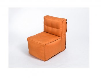 Модульное кресло Комфорт Колор прямое оранжевое в Североуральске - severouralsk.mebel-74.com | фото