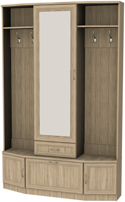 Шкаф для прихожей с зеркалом арт.600 в Североуральске - severouralsk.mebel-74.com | фото