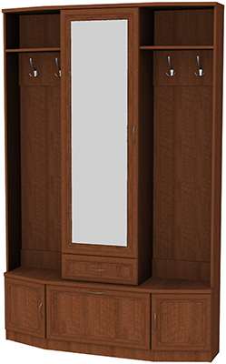 Шкаф для прихожей с зеркалом арт.600 в Североуральске - severouralsk.mebel-74.com | фото