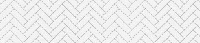 Фартук Метро керамик (белая) CPL пластик МДФ 6 мм в Североуральске - severouralsk.mebel-74.com | фото