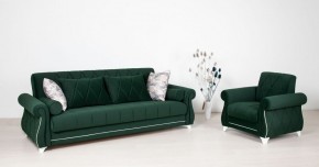 Комплект Роуз ТД 411 диван-кровать + кресло + комплект подушек в Североуральске - severouralsk.mebel-74.com | фото