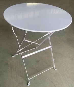 Комплект садовой мебели OTS-001R (стол + 2 стула) металл в Североуральске - severouralsk.mebel-74.com | фото