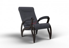 Кресло для отдыха Зельден 20-Т-ГР (ткань/венге) ГРАФИТ в Североуральске - severouralsk.mebel-74.com | фото
