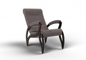 Кресло для отдыха Зельден 20-Т-ГР (ткань/венге) ГРАФИТ в Североуральске - severouralsk.mebel-74.com | фото