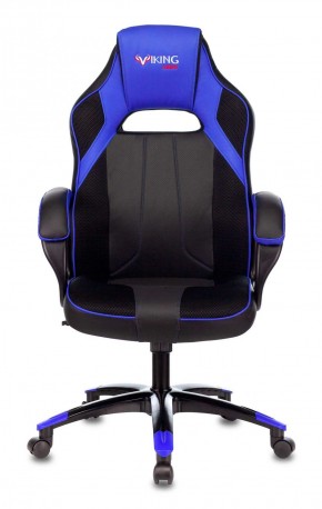 Кресло игровое Бюрократ VIKING 2 AERO BLUE черный/синий в Североуральске - severouralsk.mebel-74.com | фото