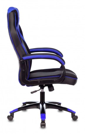 Кресло игровое Бюрократ VIKING 2 AERO BLUE черный/синий в Североуральске - severouralsk.mebel-74.com | фото