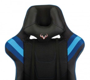 Кресло игровое Бюрократ VIKING 4 AERO BLUE черный/синий в Североуральске - severouralsk.mebel-74.com | фото