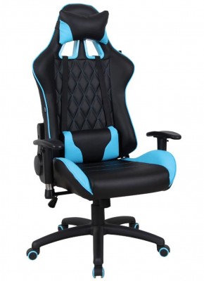 Кресло компьютерное BRABIX "GT Master GM-110" (черное/голубое) 531928 в Североуральске - severouralsk.mebel-74.com | фото