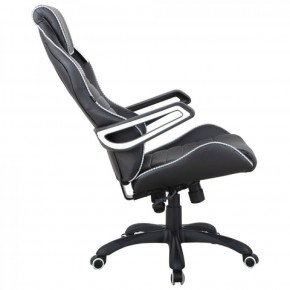 Кресло компьютерное BRABIX Techno Pro GM-003 (экокожа черное/серое, вставки серые) 531814 в Североуральске - severouralsk.mebel-74.com | фото