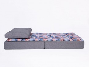 Кресло-кровать бескаркасное Харви (коричневый-геометрия браун) в Североуральске - severouralsk.mebel-74.com | фото