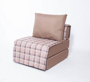 Кресло-кровать бескаркасное Харви (коричневый-квадро беж) в Североуральске - severouralsk.mebel-74.com | фото