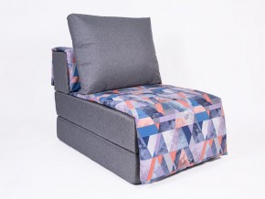 Кресло-кровать бескаркасное Харви (серый-сноу деним) в Североуральске - severouralsk.mebel-74.com | фото