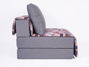 Кресло-кровать бескаркасное Харви (серый-сноу манго) в Североуральске - severouralsk.mebel-74.com | фото