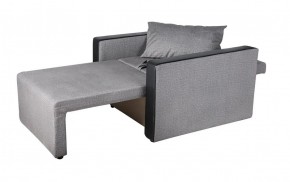 Кресло-кровать Милена с подлокотниками (серый) Велюр в Североуральске - severouralsk.mebel-74.com | фото