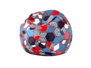 Кресло-мешок Мяч M (Geometry Slate) в Североуральске - severouralsk.mebel-74.com | фото