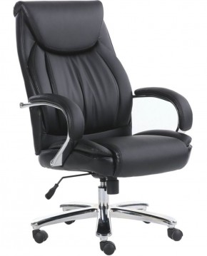 Кресло офисное BRABIX PREMIUM "Advance EX-575" (хром, экокожа, черное) 531825 в Североуральске - severouralsk.mebel-74.com | фото