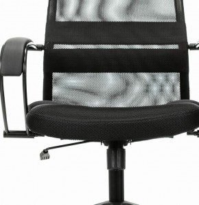Кресло офисное BRABIX PREMIUM "Stalker EX-608 PL" (ткань-сетка/кожзам, черное) 532090 в Североуральске - severouralsk.mebel-74.com | фото