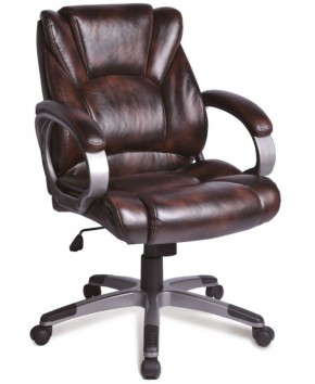 Кресло офисное BRABIX "Eldorado EX-504" (коричневое) 530875 в Североуральске - severouralsk.mebel-74.com | фото