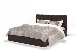 Кровать Элен 1600 + основание с ПМ (Лесмо brown) коричневый в Североуральске - severouralsk.mebel-74.com | фото