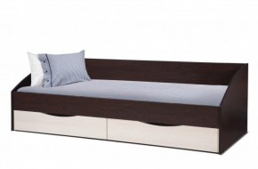 Кровать одинарная "Фея - 3" симметричная New (2000Х900) венге/вудлайн кремовый в Североуральске - severouralsk.mebel-74.com | фото