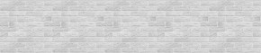 Кухонный фартук 610х3000х1,5 (композит) КМ Кирпич серый в Североуральске - severouralsk.mebel-74.com | фото