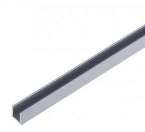 Планка торцевая "П" 4 мм для стеновой панели (алюминий) в Североуральске - severouralsk.mebel-74.com | фото