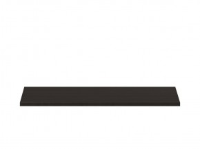 Полка ОРИОН для шкафа широкая, цвет Дуб Венге в Североуральске - severouralsk.mebel-74.com | фото