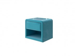 PROxSON Тумба Cube (Ткань: Велюр Shaggy Azure) 52x41 в Североуральске - severouralsk.mebel-74.com | фото
