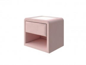 PROxSON Тумба Cube (Ткань: Велюр Ultra Розовый мусс) 52x41 в Североуральске - severouralsk.mebel-74.com | фото