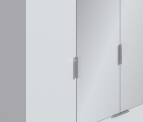 Шкаф 4х дверный с зеркалами Николь СБ-2595/1 (Белый) в Североуральске - severouralsk.mebel-74.com | фото