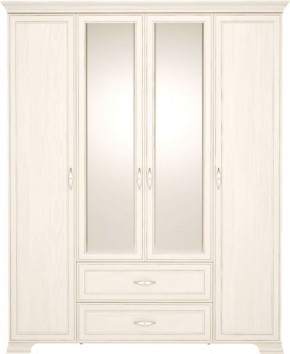 Шкаф для одежды 4-х дверный с зеркалом Венеция 2 бодега в Североуральске - severouralsk.mebel-74.com | фото