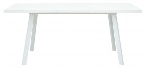 Стол ФИН 120 Белый, стекло/ Белый каркас М-City в Североуральске - severouralsk.mebel-74.com | фото