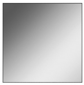 Зеркало Corsica 600х600 black без подсветки Sansa (SB1064Z) в Североуральске - severouralsk.mebel-74.com | фото