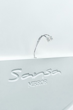 Зеркало Gia 75 white с подсветкой Sansa (SGa1044Z) в Североуральске - severouralsk.mebel-74.com | фото